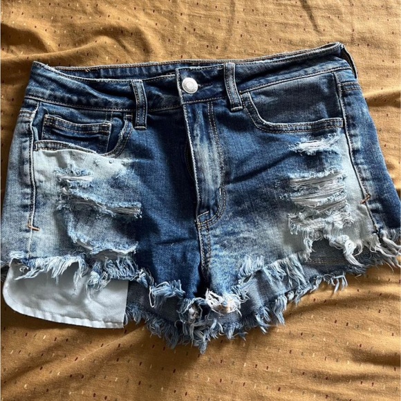 American eagle high rise denim shorts - Picture 1 of 3